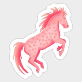 Pink pony Sticker